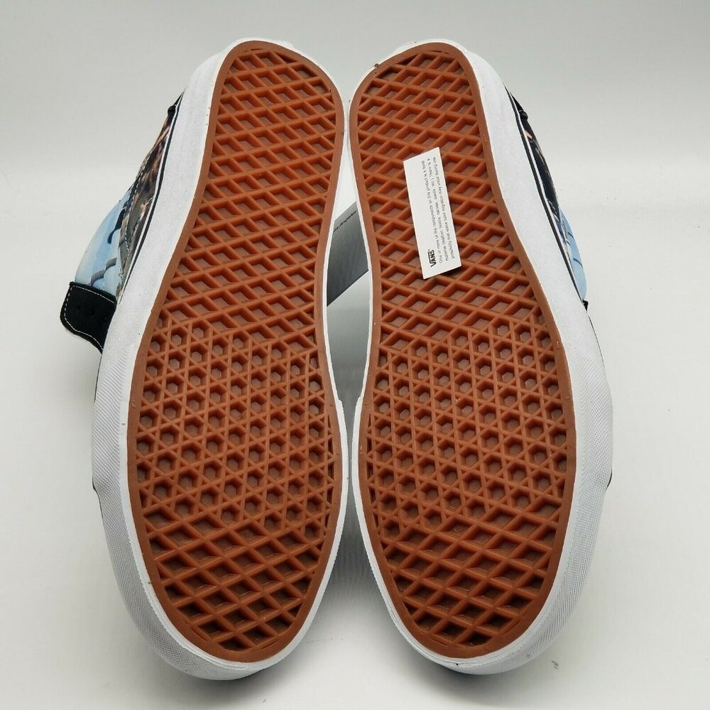 Vans Sk8-Hi MOCA Frances Stark Mens 10 Black Skate Sneaker Shoes VN0A5KRHA55 - Picture 7 of 9